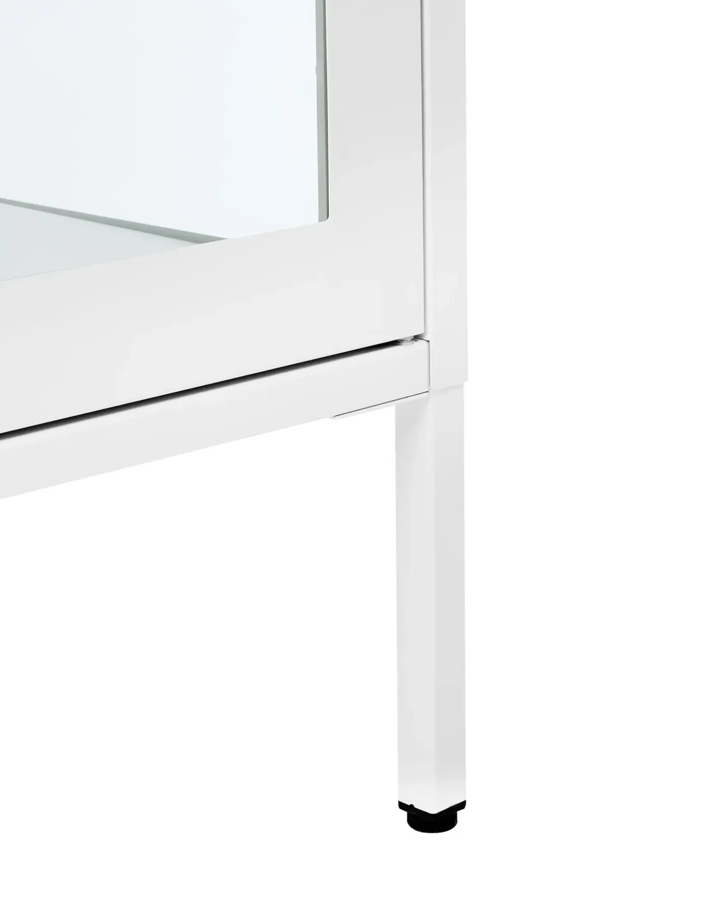 Best Witryna ze szklaną gablotą NASH Metal 90 cm Wszystko Do Przechowywania W Kuchni|Wszystko Do Przechowywania