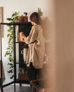 Clearance Witryna ze szklaną gablotą NASH Metal 90 cm Wszystko Do Przechowywania W Kuchni|Wszystko Do Przechowywania