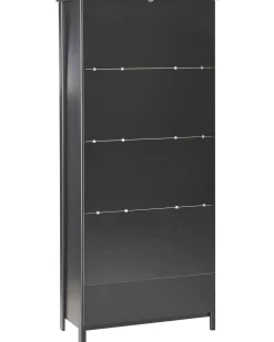 Clearance Witryna ze szklaną gablotą NORNALUP 80 cm Wszystko Do Przechowywania W Kuchni|Wszystko Do Przechowywania