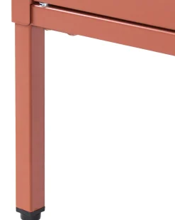 Online Witryna ze szklaną gablotą OXTED Metal 80 cm Złoty brąz Wszystko Do Przechowywania W Kuchni|Wszystko Do Przechowywania