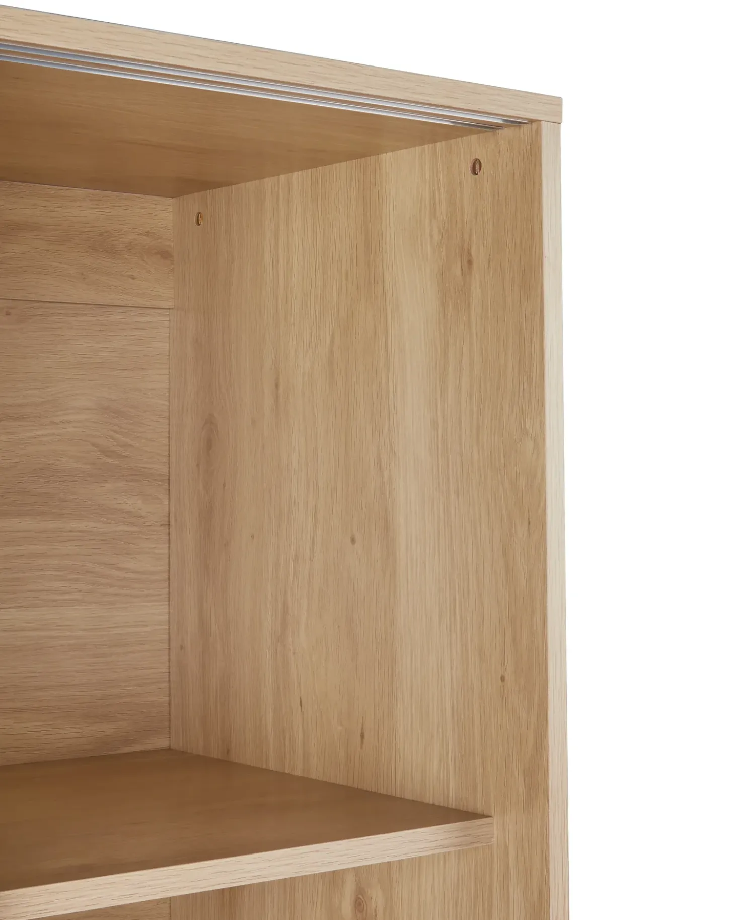 Discount Witryna ze szklaną gablotą RUMSON 80 cm Jasno Wszystko Do Przechowywania W Kuchni|Wszystko Do Przechowywania