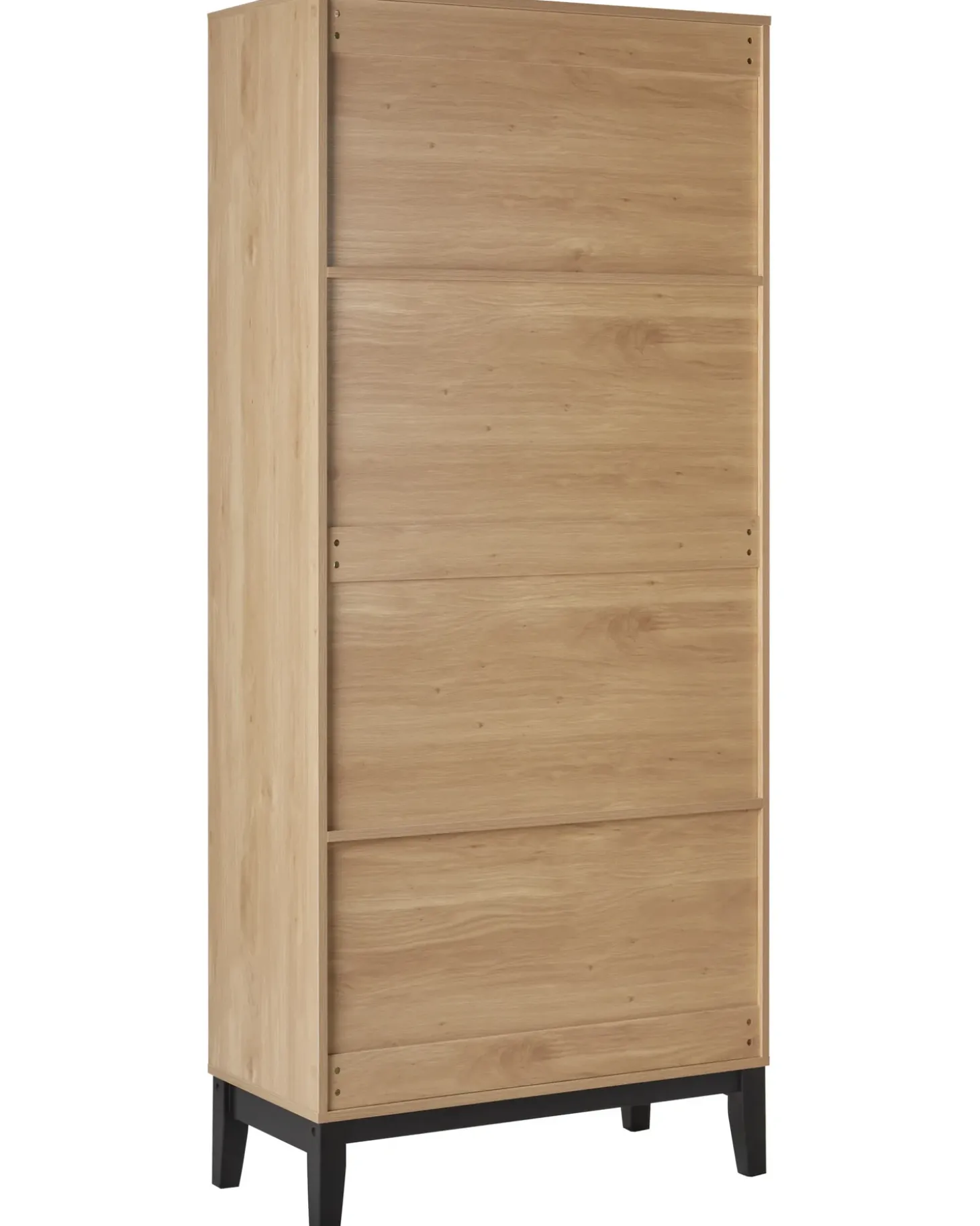 Discount Witryna ze szklaną gablotą RUMSON 80 cm Jasno Wszystko Do Przechowywania W Kuchni|Wszystko Do Przechowywania