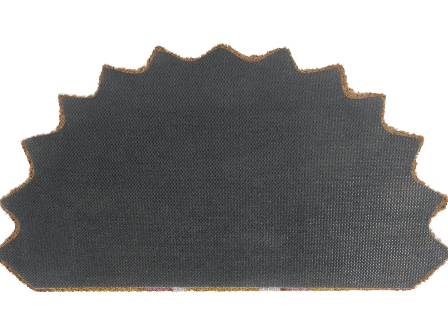 Wycieraczka AROLIK Żółty 45 x 75 cm Kwiat Włókno kokosowe