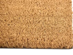 Wycieraczka CALIBATO Naturalny 60 x 90 cm Napis Włókno kokosowe