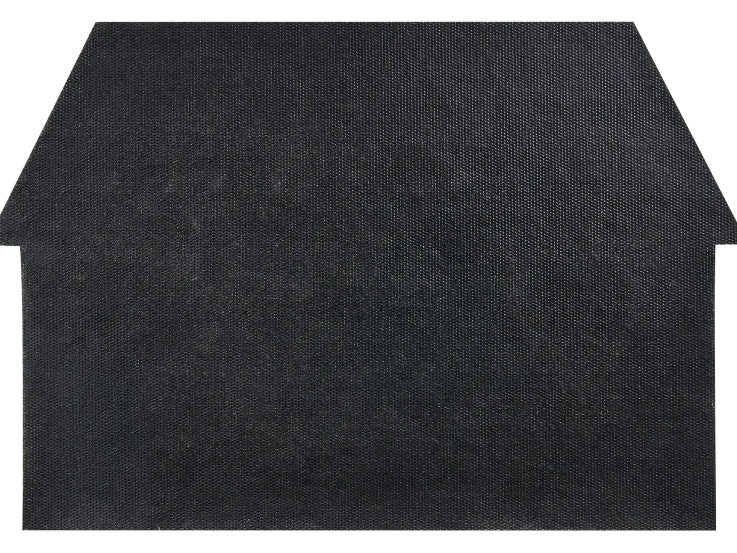 Wycieraczka ROSARIO Niebieski 60 x 90 cm Domek Włókno kokosowe