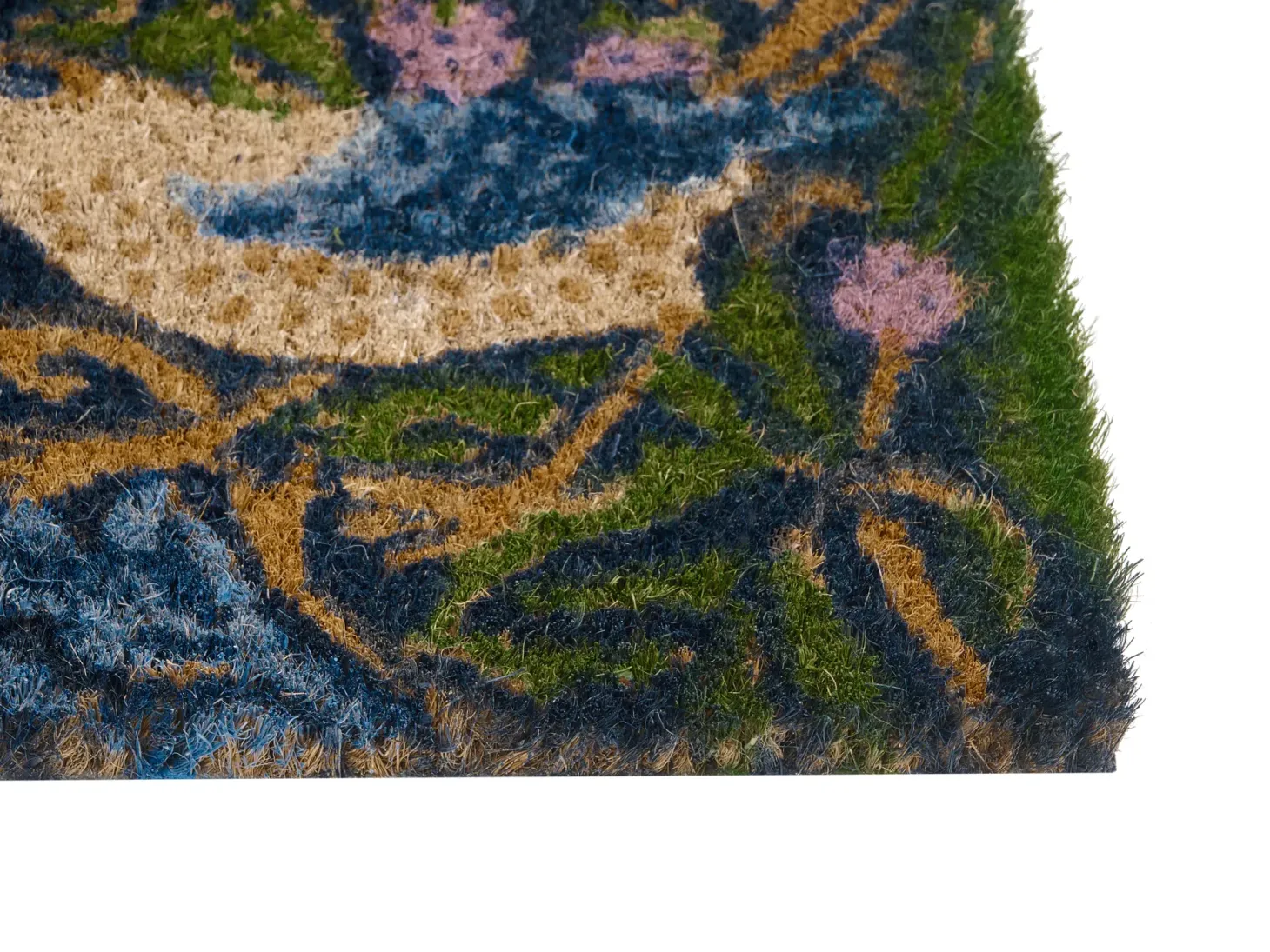 Wycieraczka SAKESAR Kolorowy 40 x 60 cm Włókno kokosowe