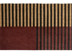 Wycieraczka TUKSUK Brązowy/ beżowy 50 x 80 cm Włókno kokosowe