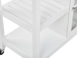 Outlet Wózek kuchenny GENOA Biały Wszystko Do Przechowywania W Kuchni|Wózki Kuchenne