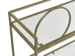 Clearance Wózek kuchenny KERRY Metal Złoty Wszystko Do Przechowywania W Kuchni|Wózki Kuchenne