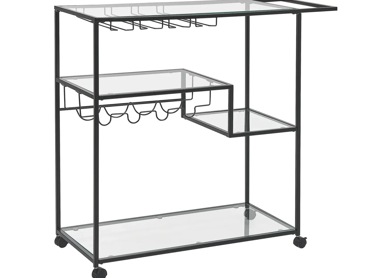 Online Wózek kuchenny MARCOLA Metal Czarny Wszystko Do Przechowywania W Kuchni|Wózki Kuchenne