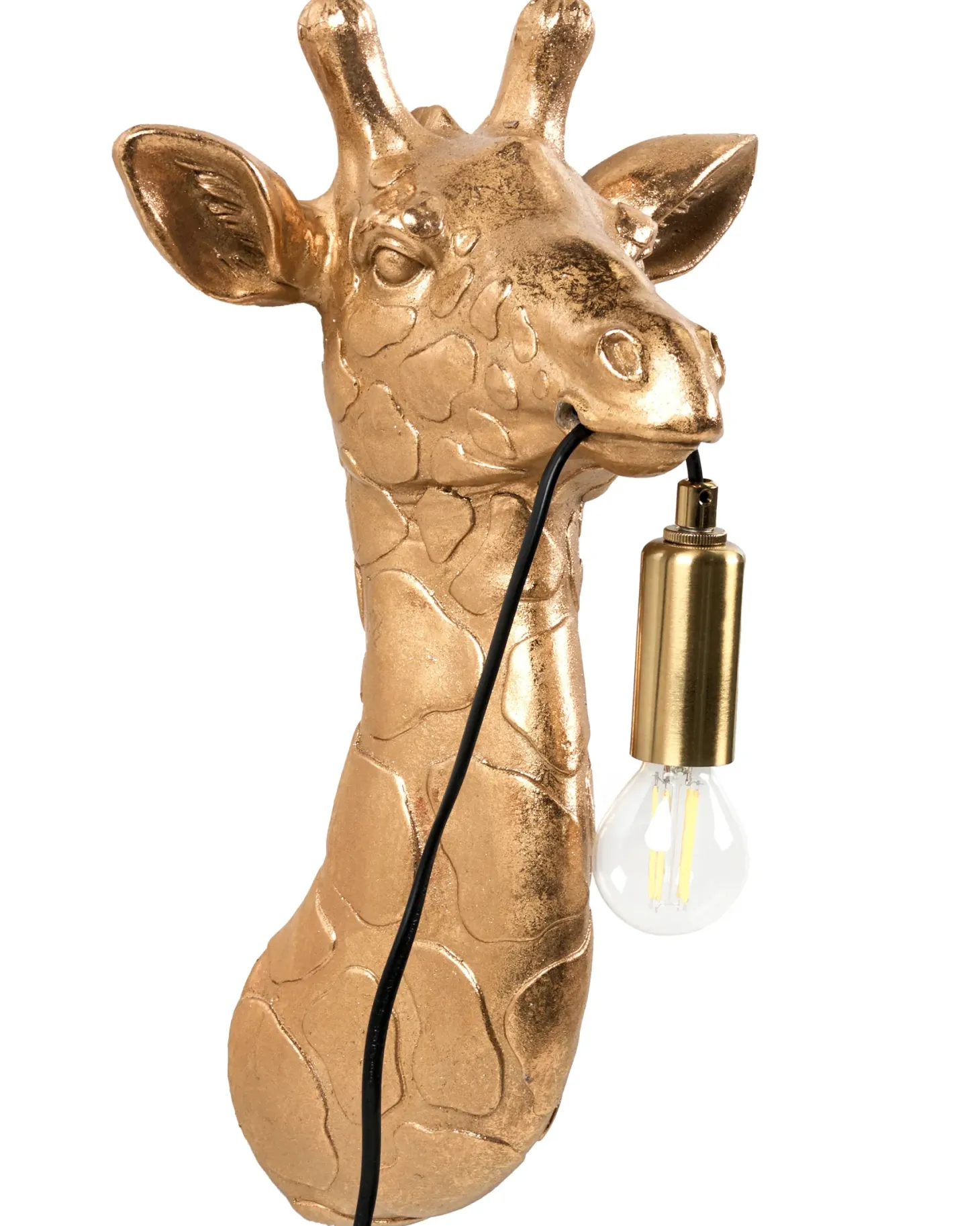 Żyrafa Lampa ścienna MERLIN Złoty