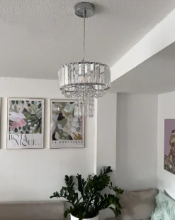Żyrandol ADORN Metal Przezroczysty