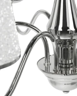 Żyrandol BRADANO Metal Srebrny