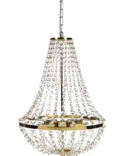 Żyrandol DIAMANTE Metal Złoty