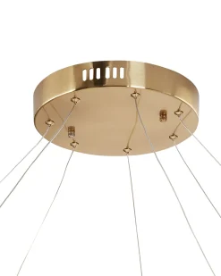 Żyrandol LED PERQUENO Metal Złoty