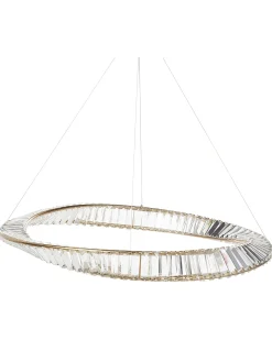 Żyrandol LED ROSENDE Metal Złoty
