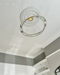 Żyrandol LED ROSENDE Metal Złoty