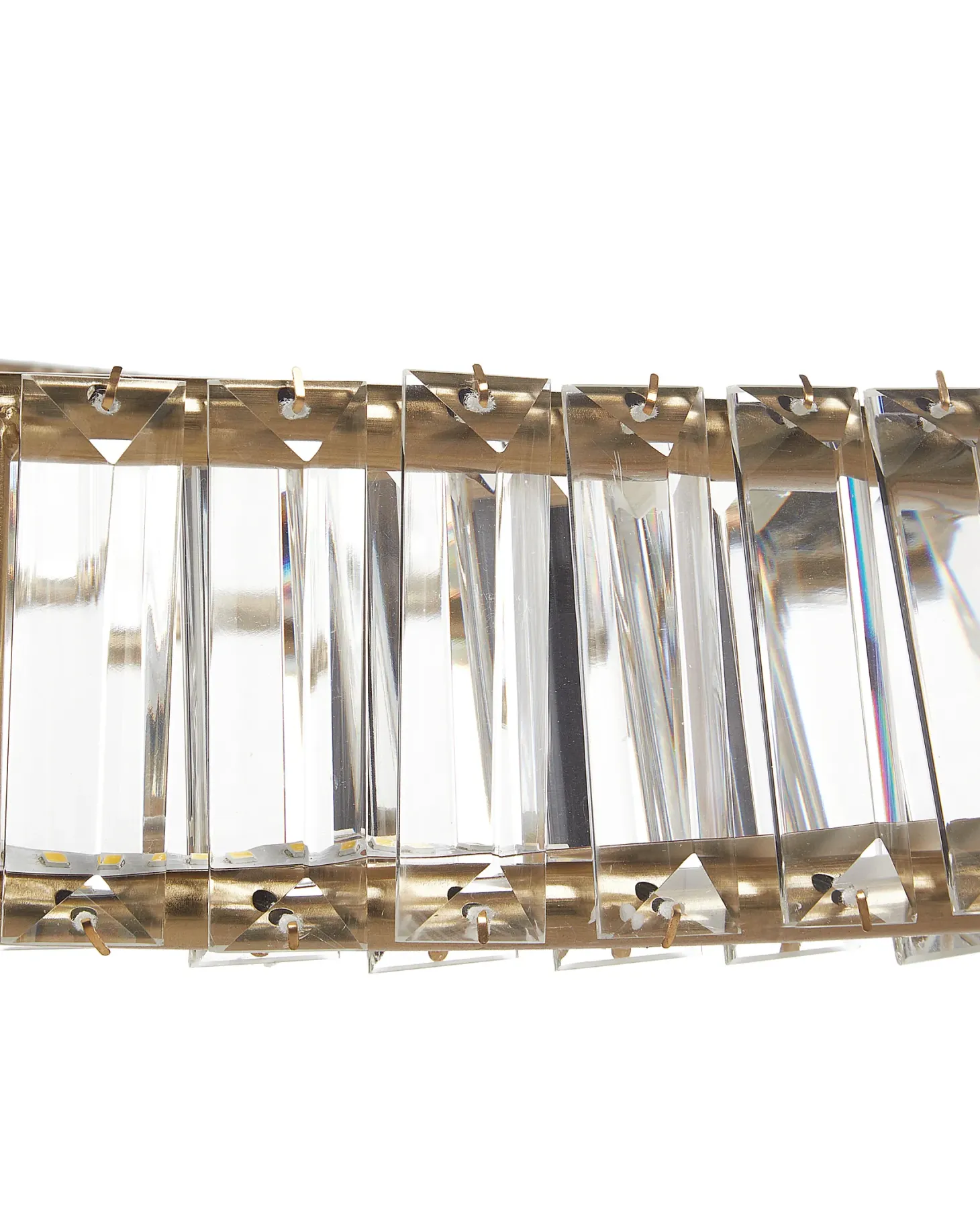 Żyrandol LED ROSENDE Metal Złoty