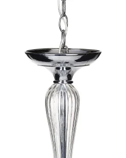 Żyrandol ORARA Metal Srebrny
