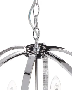 Żyrandol TENOIRO Metal Srebrny