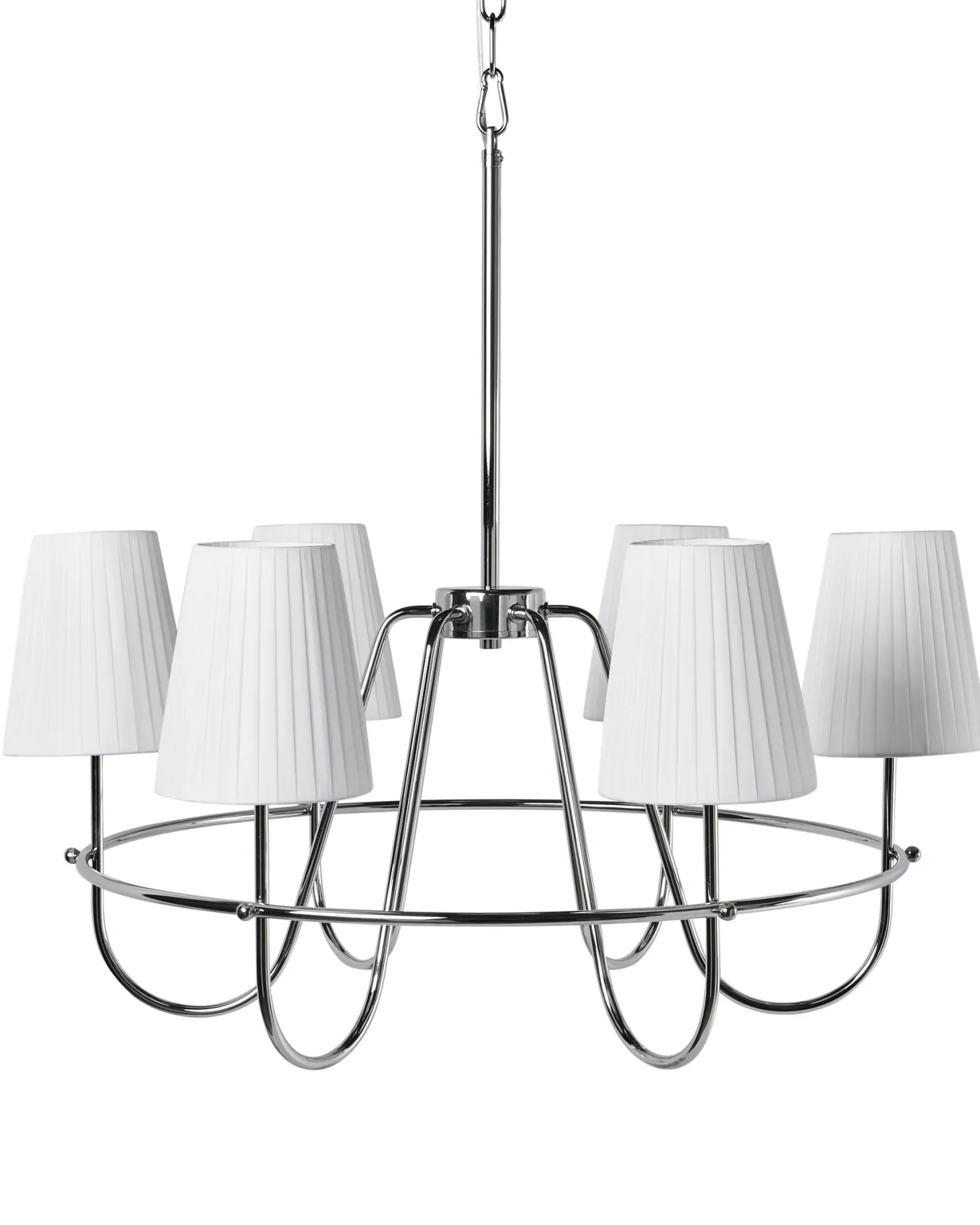 Żyrandol YAMETHIN Metal Srebrny