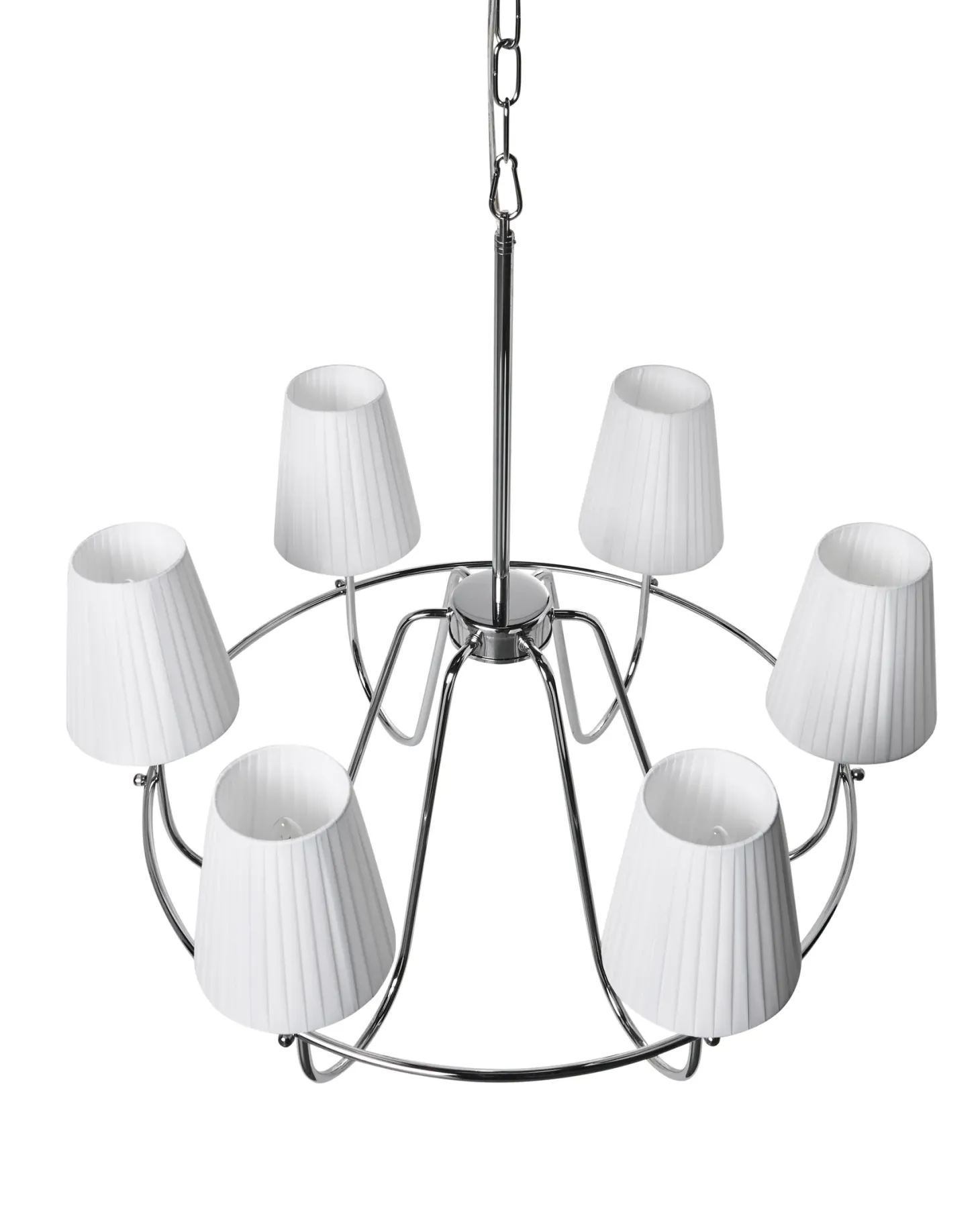 Żyrandol YAMETHIN Metal Srebrny