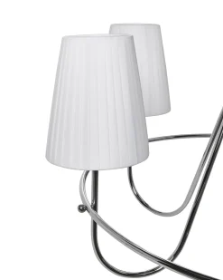 Żyrandol YAMETHIN Metal Srebrny
