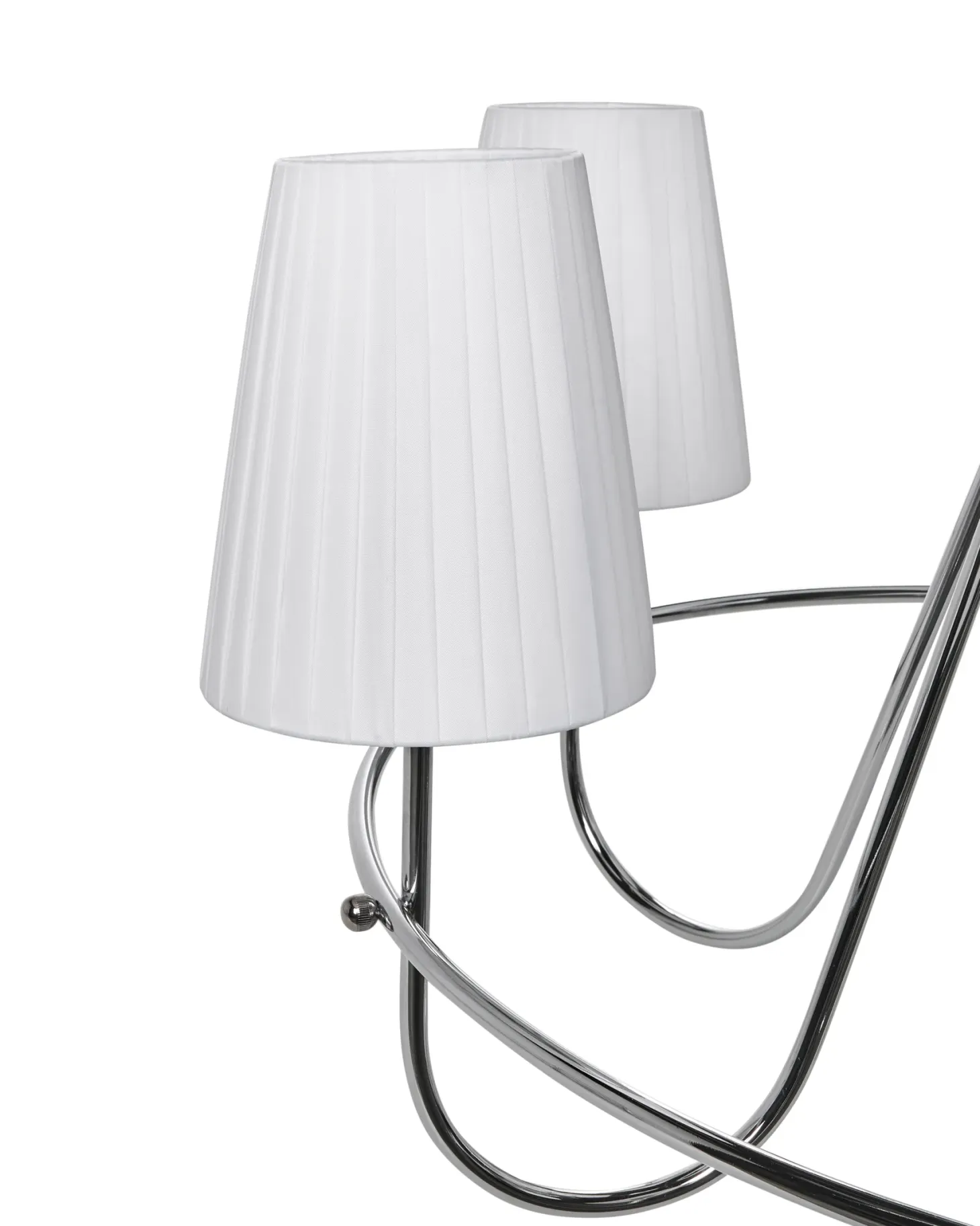 Żyrandol YAMETHIN Metal Srebrny
