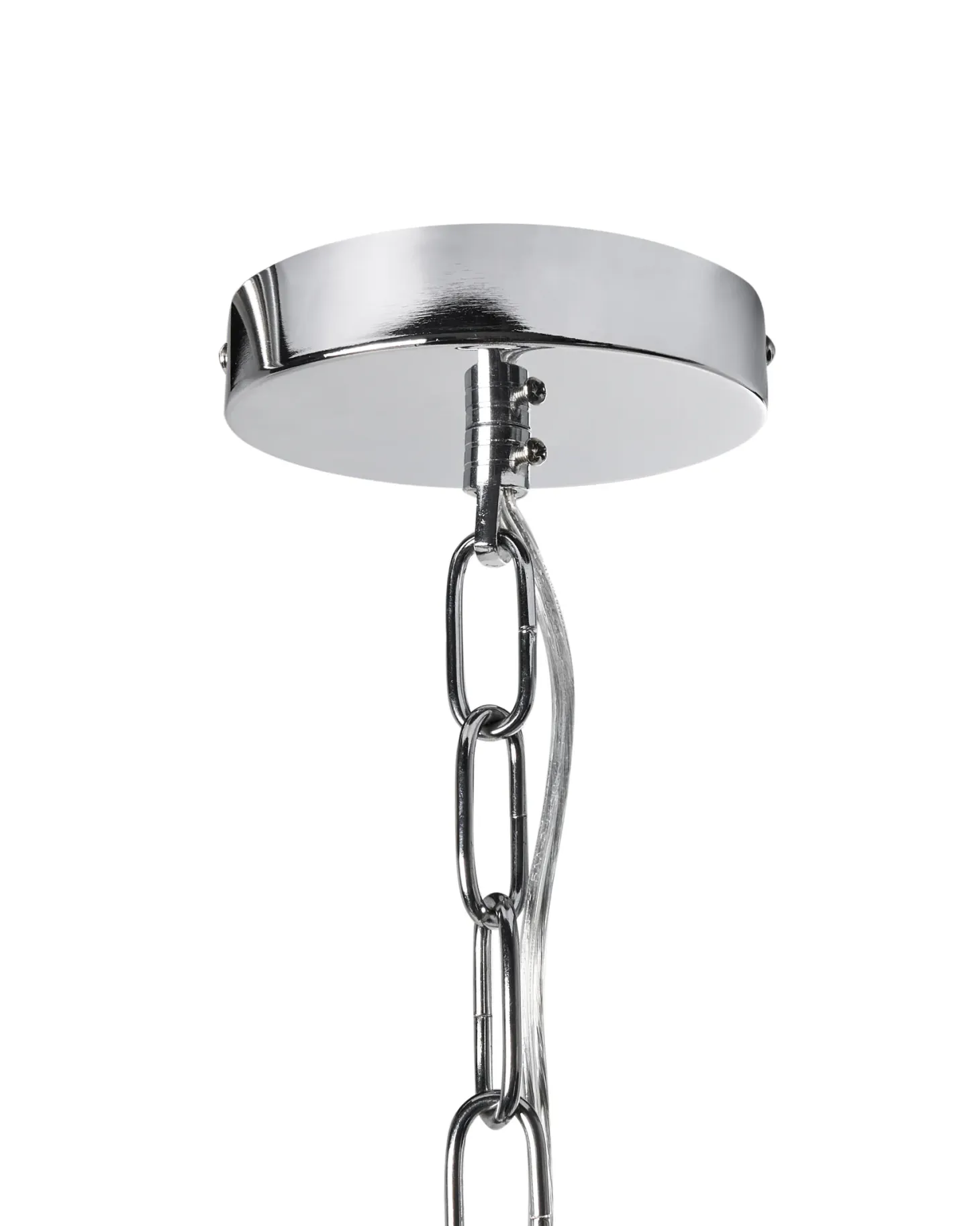 Żyrandol YAMETHIN Metal Srebrny