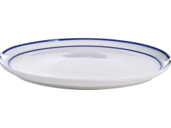 Zastawa stołowa 24-częściowa AMCHUR Porcelana Biały/ niebieski