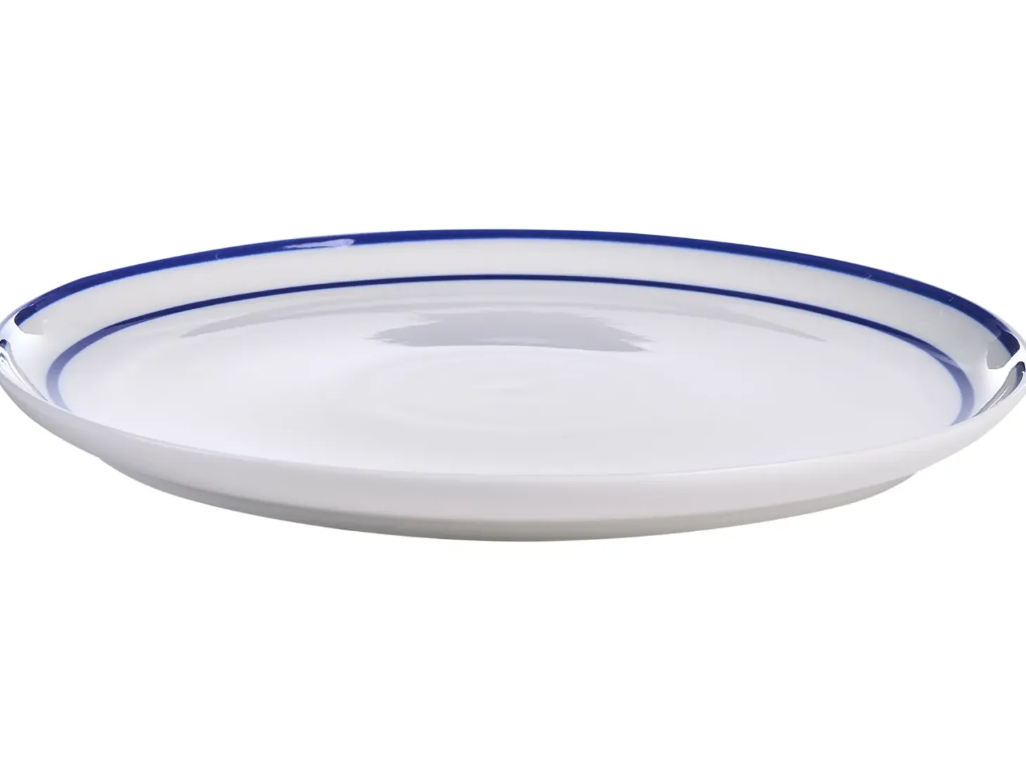 Zastawa stołowa 24-częściowa AMCHUR Porcelana Biały/ niebieski