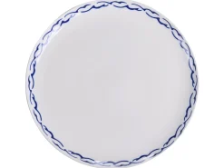 Zastawa stołowa 24-częściowa AMCHUR Porcelana Biały/ niebieski