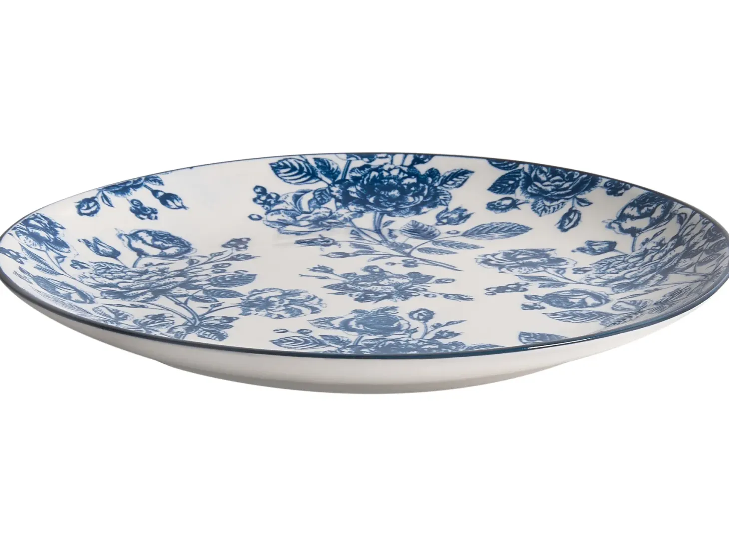 Zastawa stołowa 12-częściowa BASIL Porcelana Niebieski