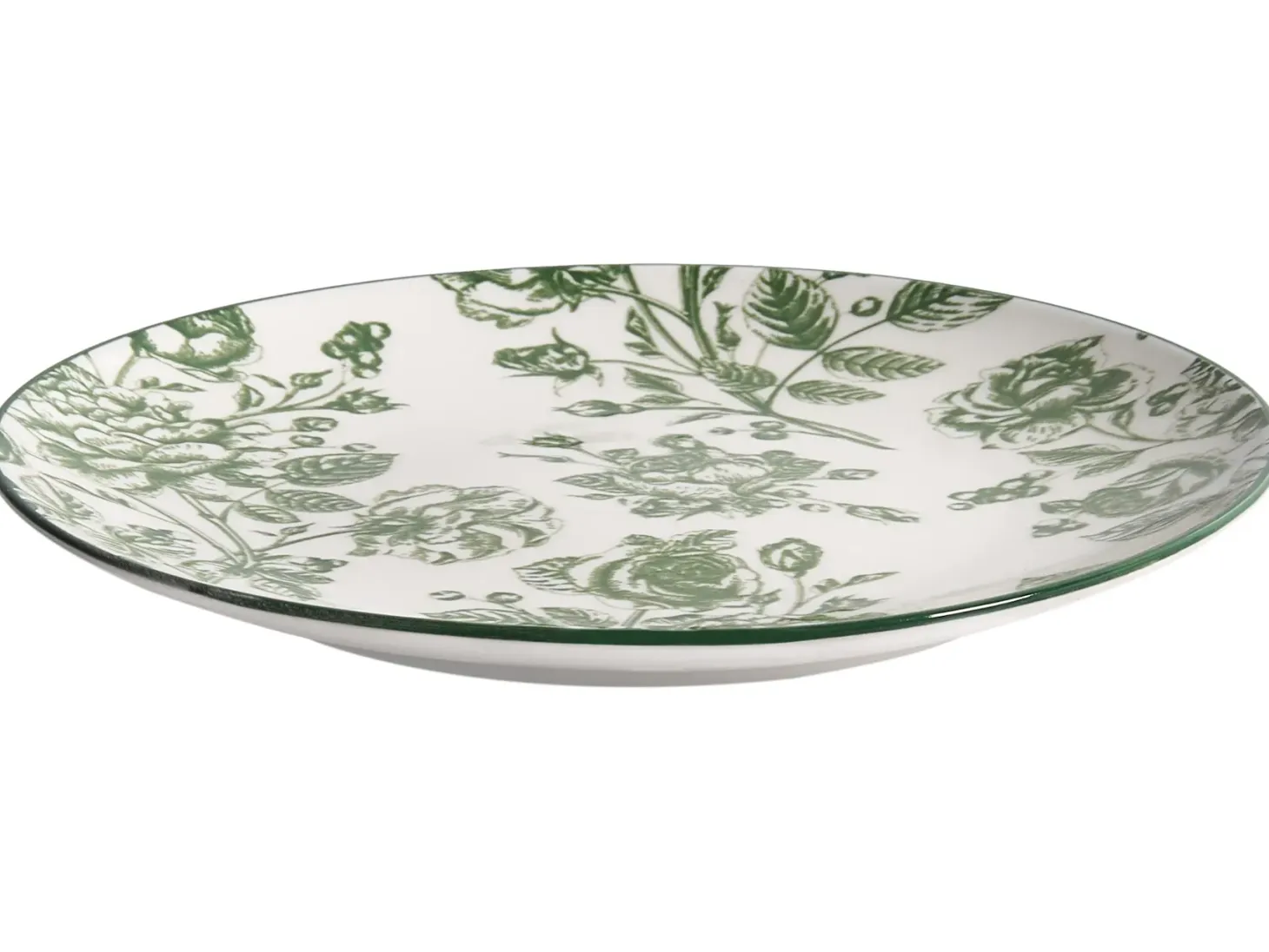 Zastawa stołowa 12-częściowa BASIL Porcelana Zielony