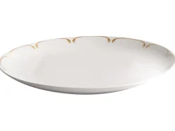 Zastawa stołowa 12-częściowa CHAROLI Porcelana Biały/ złoty