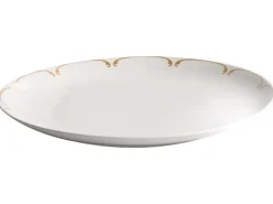 Zastawa stołowa 12-częściowa CHAROLI Porcelana Biały/ złoty