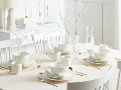 Zastawa stołowa 16-częściowa COWSLIP Porcelana Biały