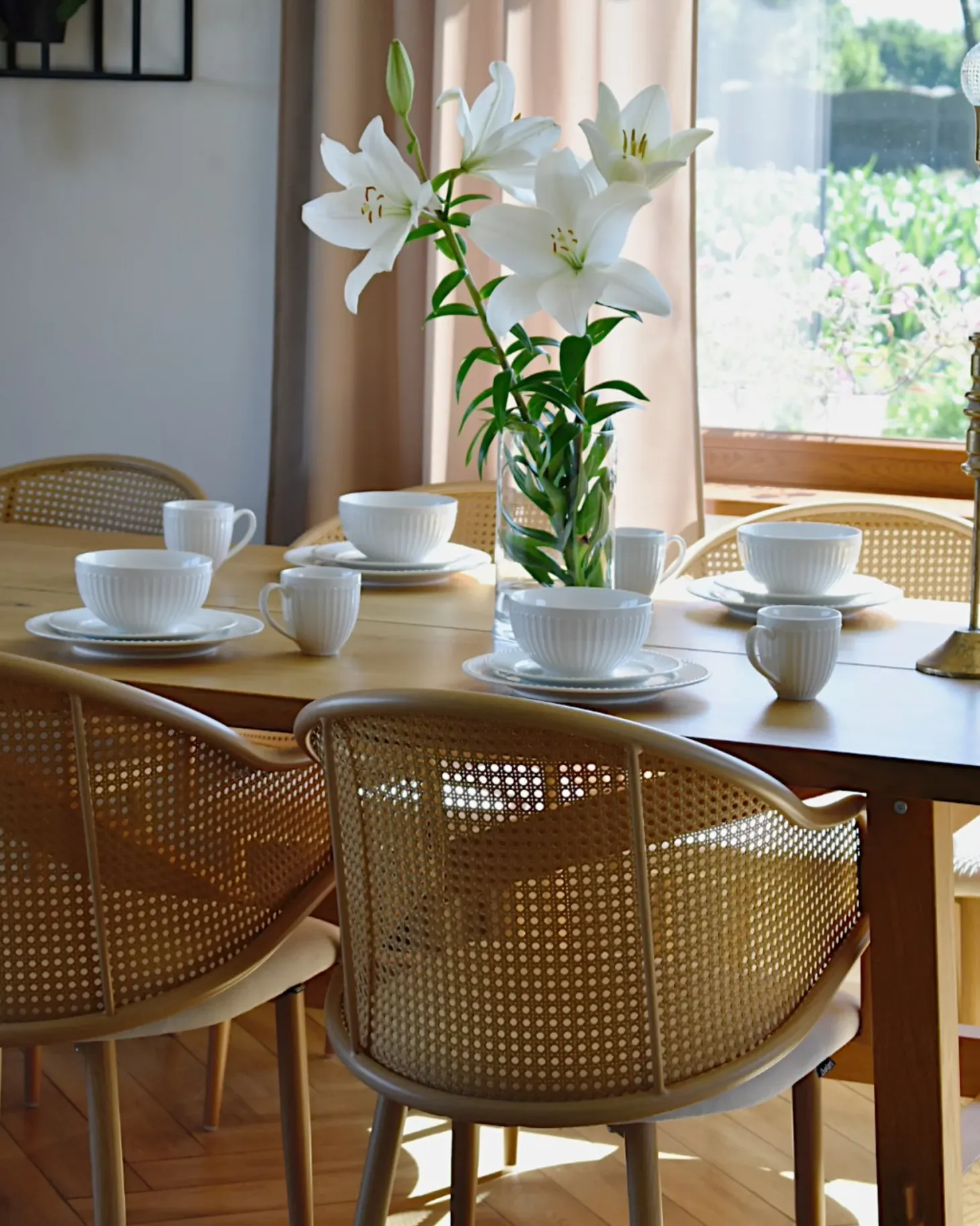 Zastawa stołowa 16-częściowa COWSLIP Porcelana Biały