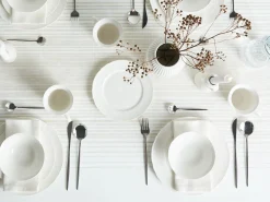 Zastawa stołowa 16-częściowa ELDERBERRY Porcelana Biały