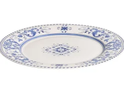 Zastawa stołowa 12-częściowa GALANGAL Porcelana Biały/ niebieski