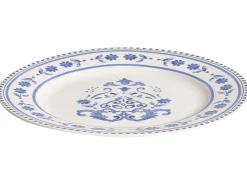 Zastawa stołowa 12-częściowa GALANGAL Porcelana Biały/ niebieski