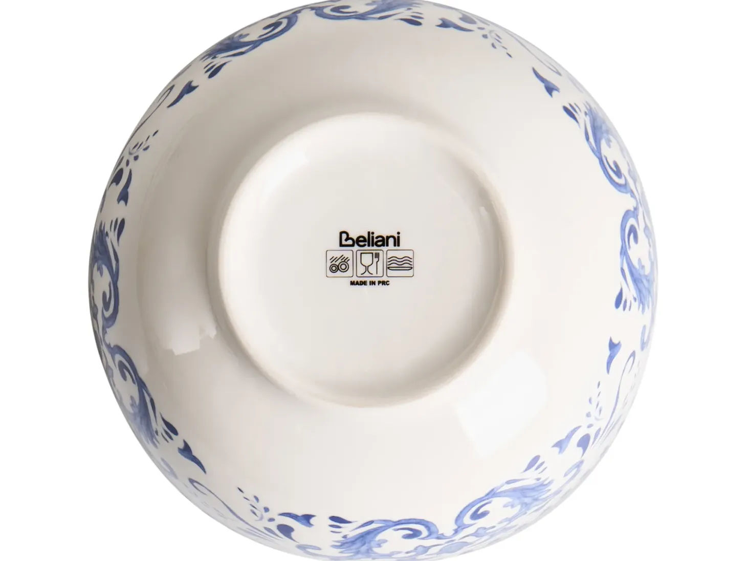 Zastawa stołowa 12-częściowa GALANGAL Porcelana Biały/ niebieski