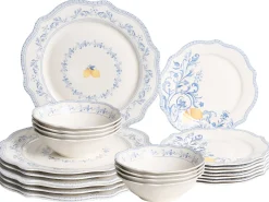 Zastawa stołowa 24-częściowa LOVAGE Porcelana Biały