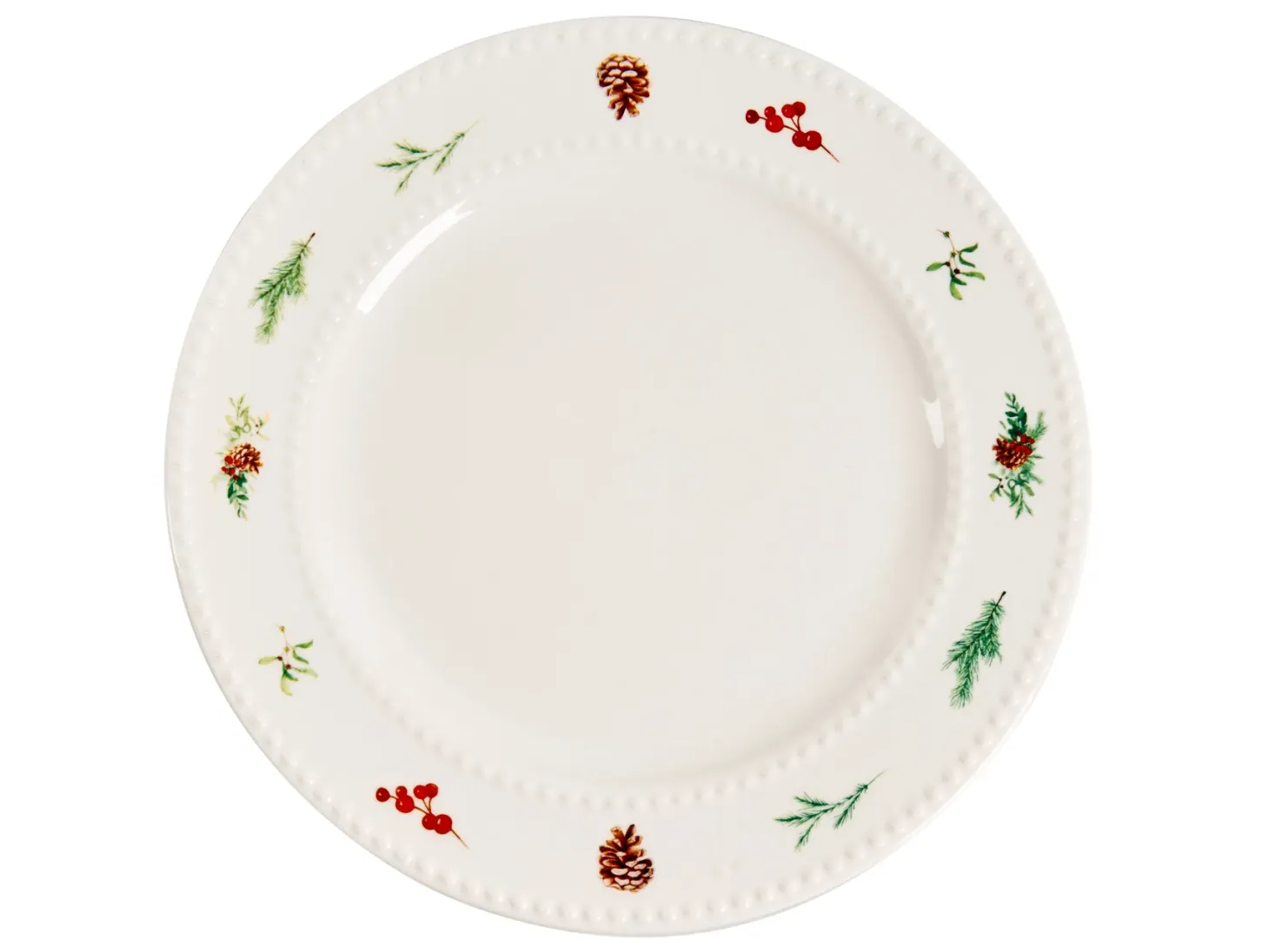 Zastawa stołowa 16-częściowa MARJORAM Porcelana Biały