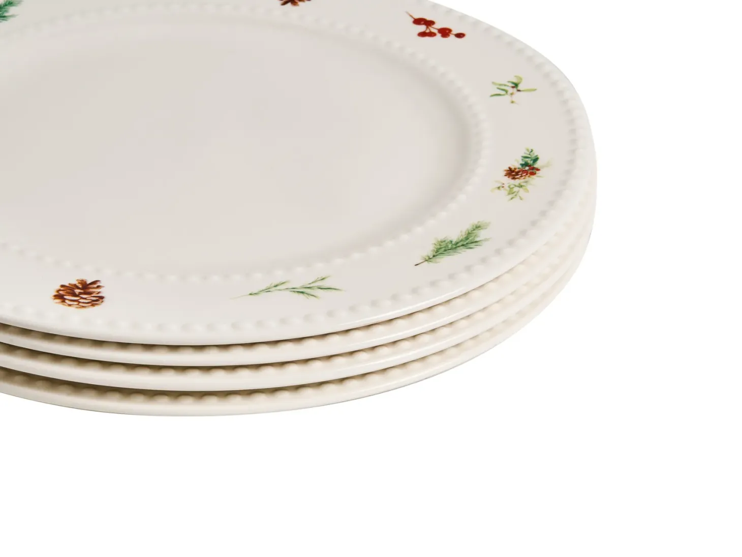 Zastawa stołowa 16-częściowa MARJORAM Porcelana Biały
