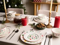 Zastawa stołowa 12-częściowa SAFFRON Porcelana Biały