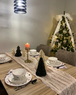 Zastawa stołowa 12-częściowa SAFFRON Porcelana Biały