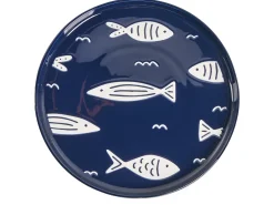 Zastawa stołowa 16-częściowa TAMARIND Porcelana Biały/ niebieski