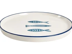 Zastawa stołowa 16-częściowa TAMARIND Porcelana Biały/ niebieski