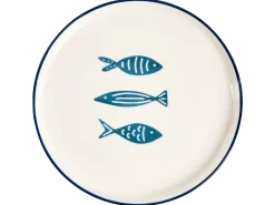 Zastawa stołowa 16-częściowa TAMARIND Porcelana Biały/ niebieski